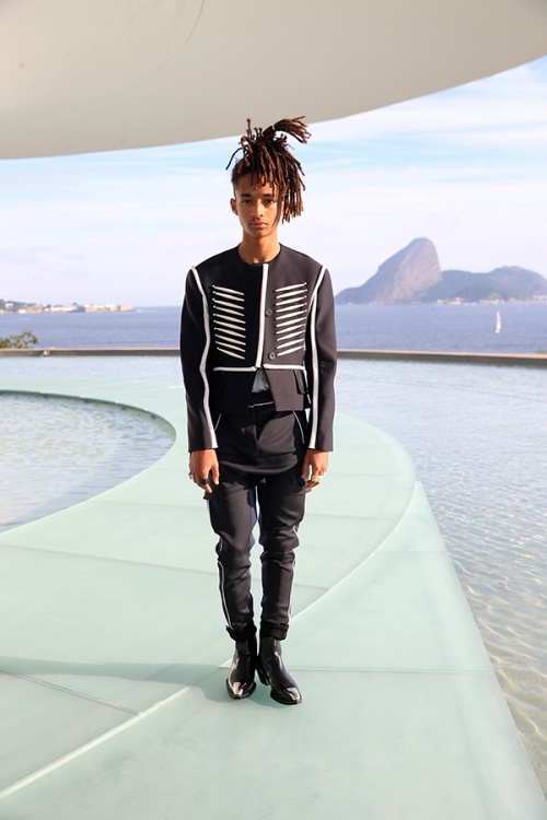 Jayden Smith at the Louis Vuitton Resort 2017 show